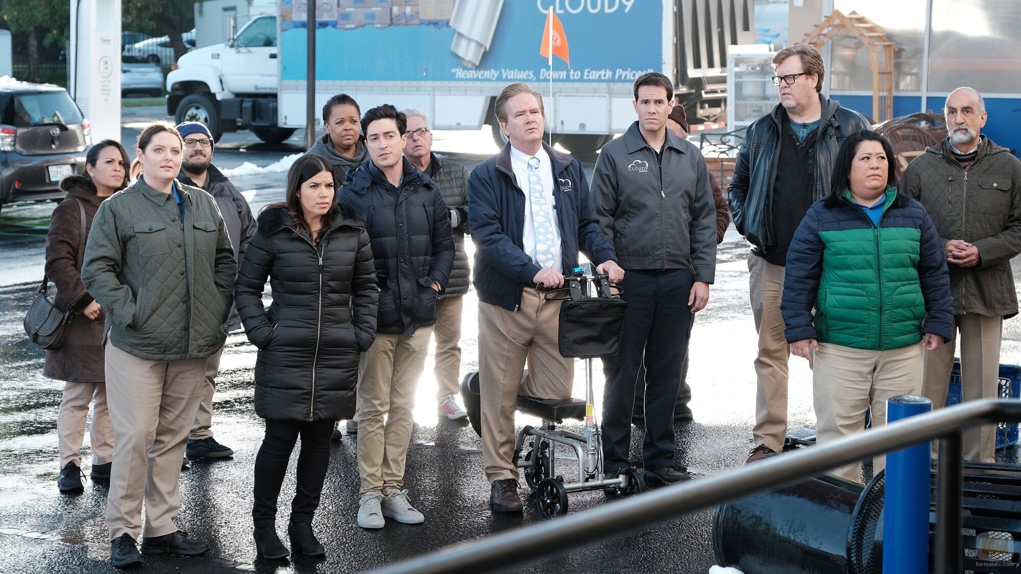 'El reto de los pasos' de 'Superstore'