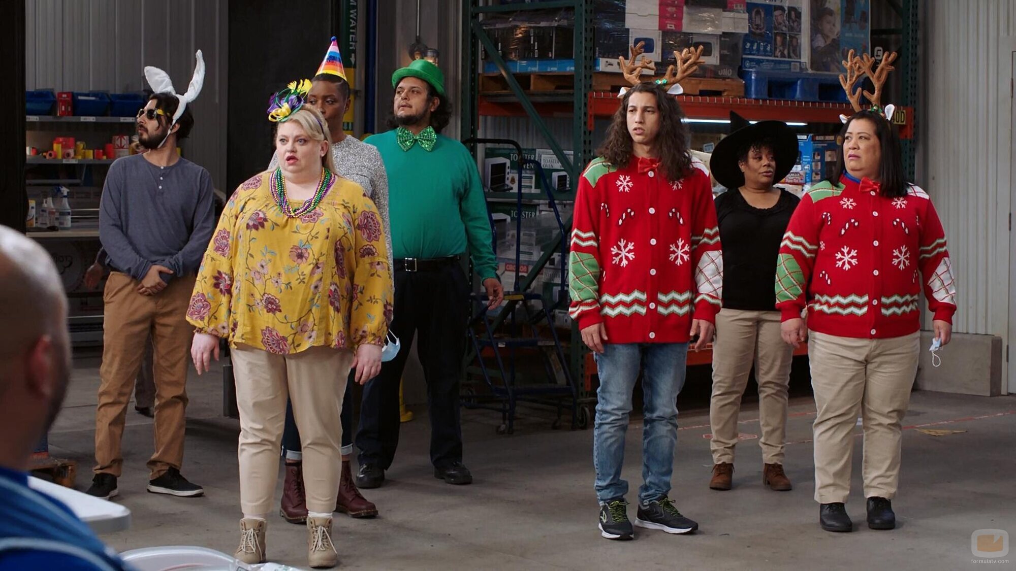 Escena de Temporada 6 y el capítulo 11 de 'Superstore'