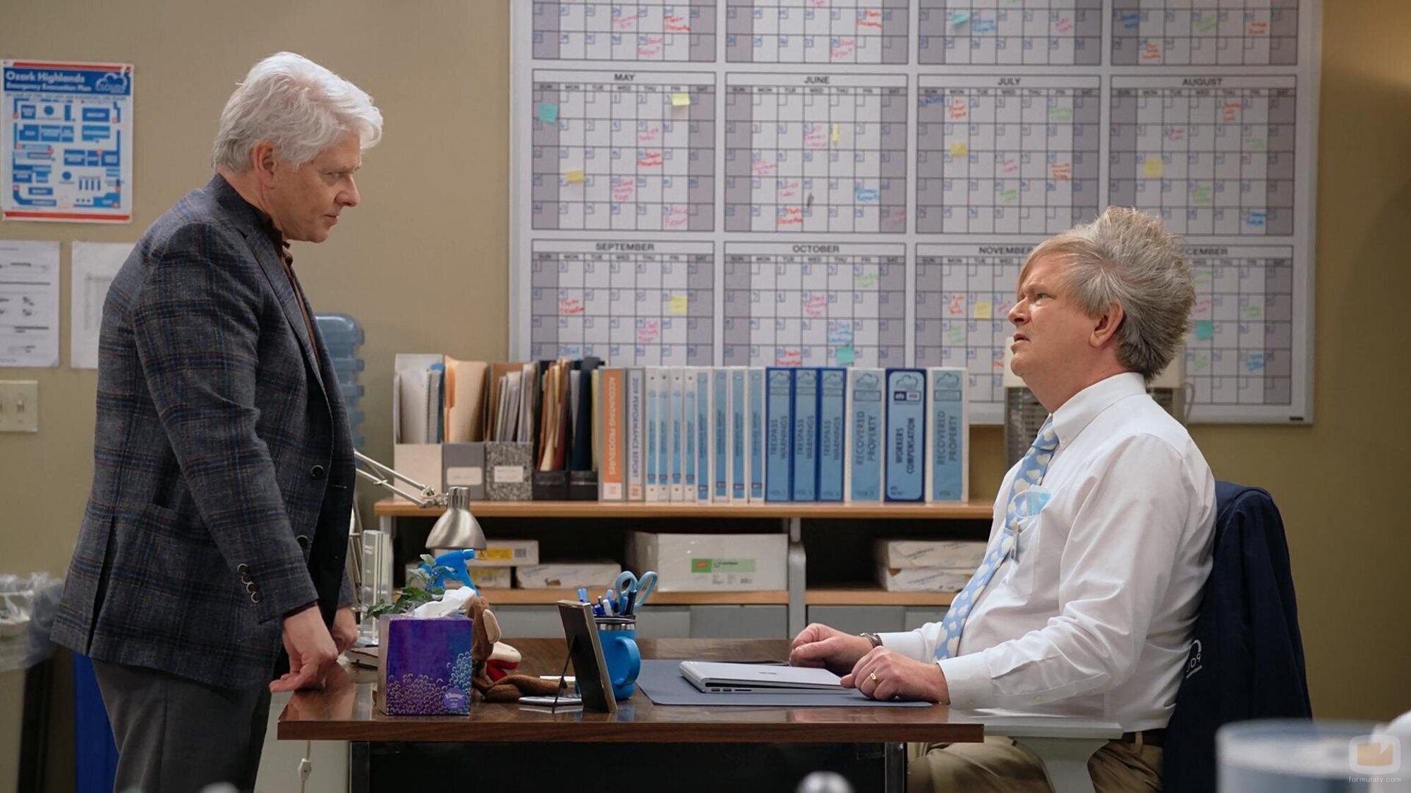 Mark McKinney en la temporada 6 y el capítulo 13 de 'Superstore'