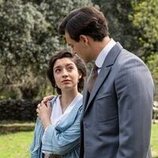 Xavi Lock y Marta Costa en 'Lunes 9 de junio de 2025' de 'La promesa'