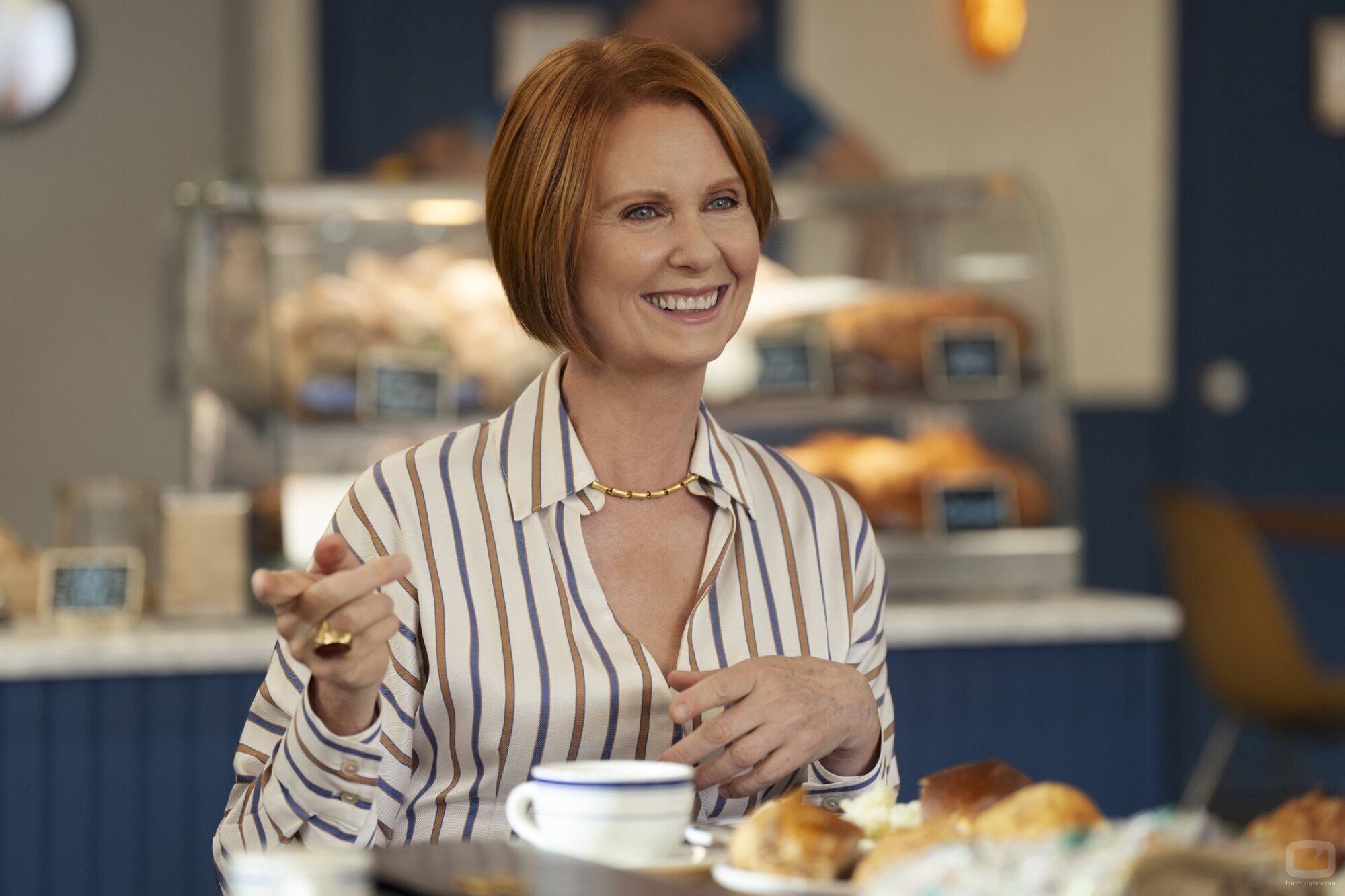 Cynthia Nixon en Capítulo 3 titulado 'Carrie Golightly' de 'And Just Like That...'