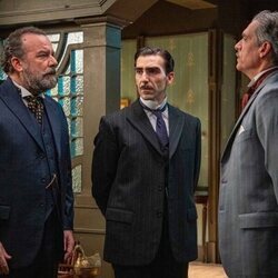 Manuel Regueiro y Guillermo Serrano en el 'Jueves 19 de junio de 2025' de 'La promesa'