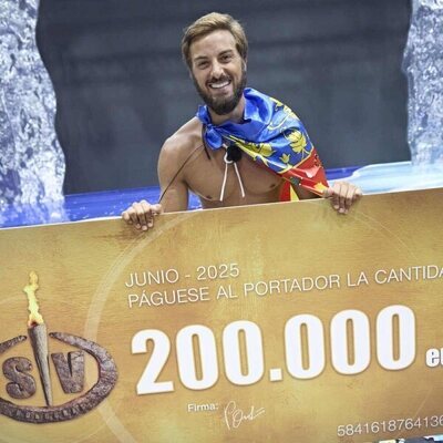 Borja González, ganador de la final de 'Supervivientes 2025'