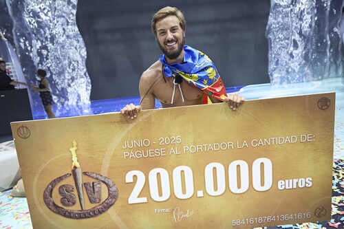 Borja González, ganador de la final de 'Supervivientes 2025' 