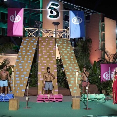 Borja González, Montoya y Álvaro Escassi en la final de 'Supervivientes 2025'
