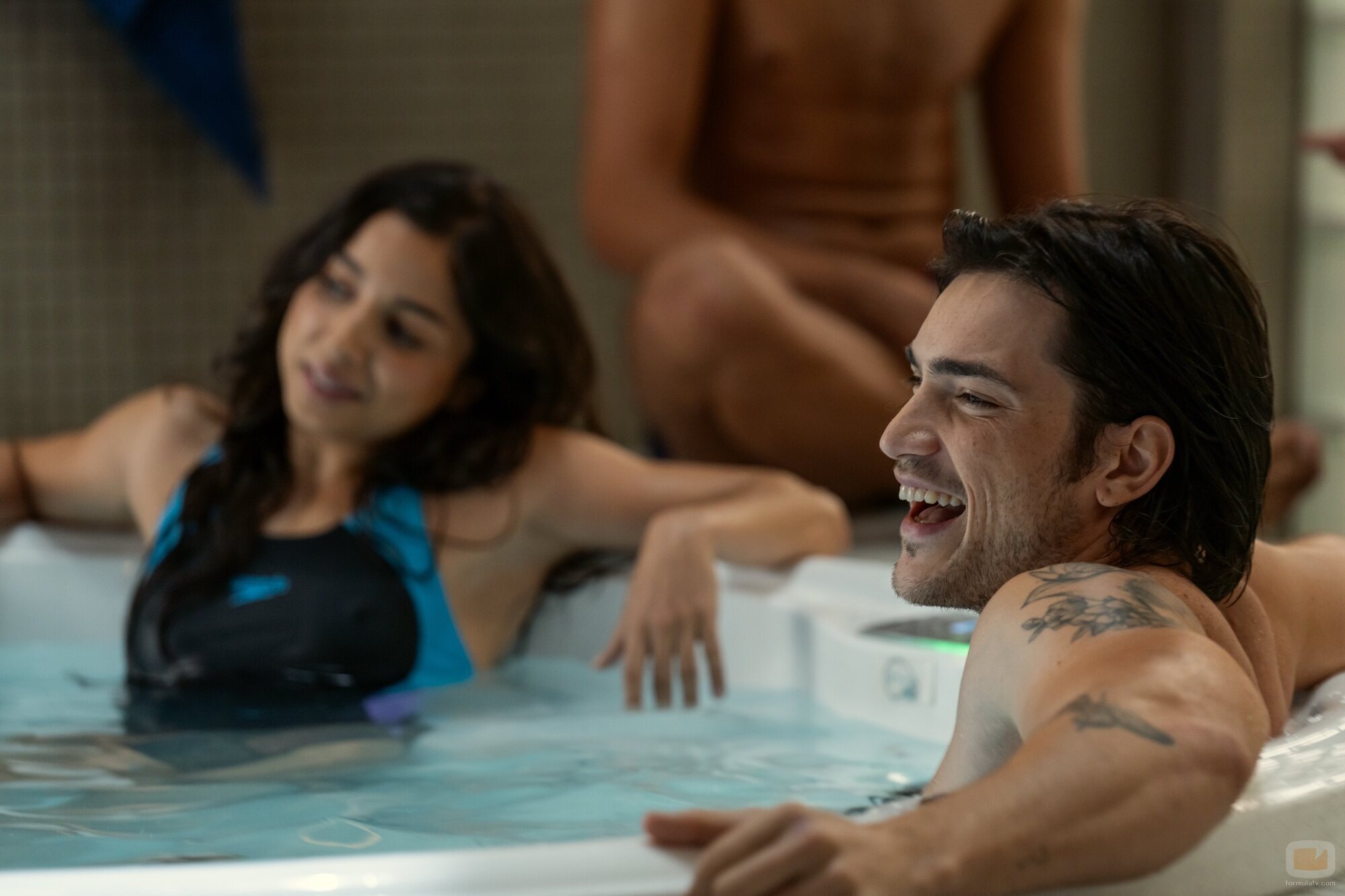 Juan Perales en el 1x02 de 'Olympo'