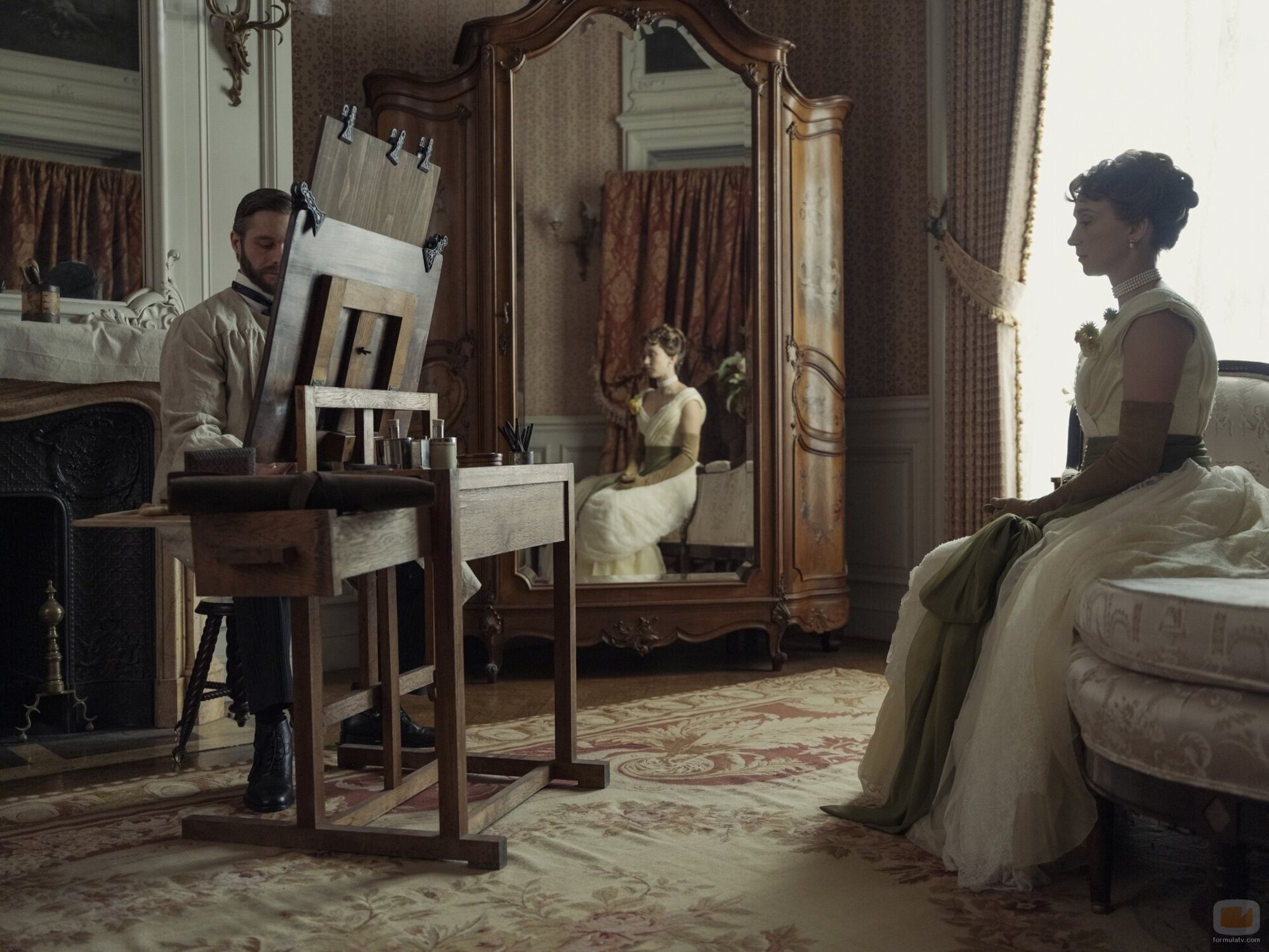 Taissa Farmiga en Capítulo 1 titulado '¿Quién está al mando aquí?' de 'La edad dorada'