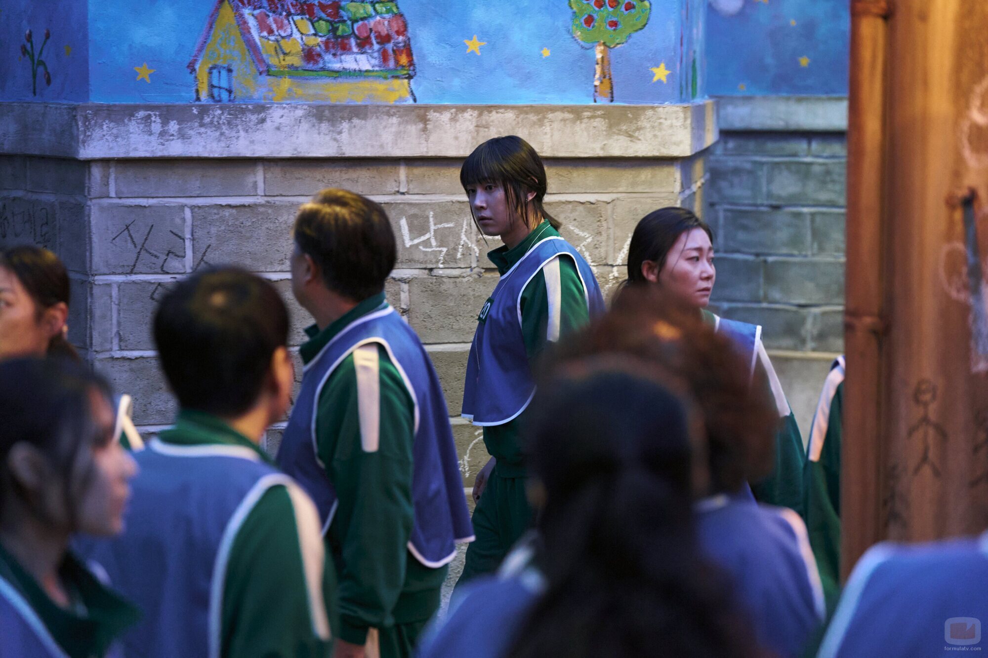 Sung-Hoon Park en el 'Llaves y puñales' de 'Squid Game'