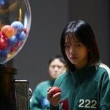 Jo Yuri en 'Llaves y puñales' de 'El juego del calamar (Ojing-eo Geim)'