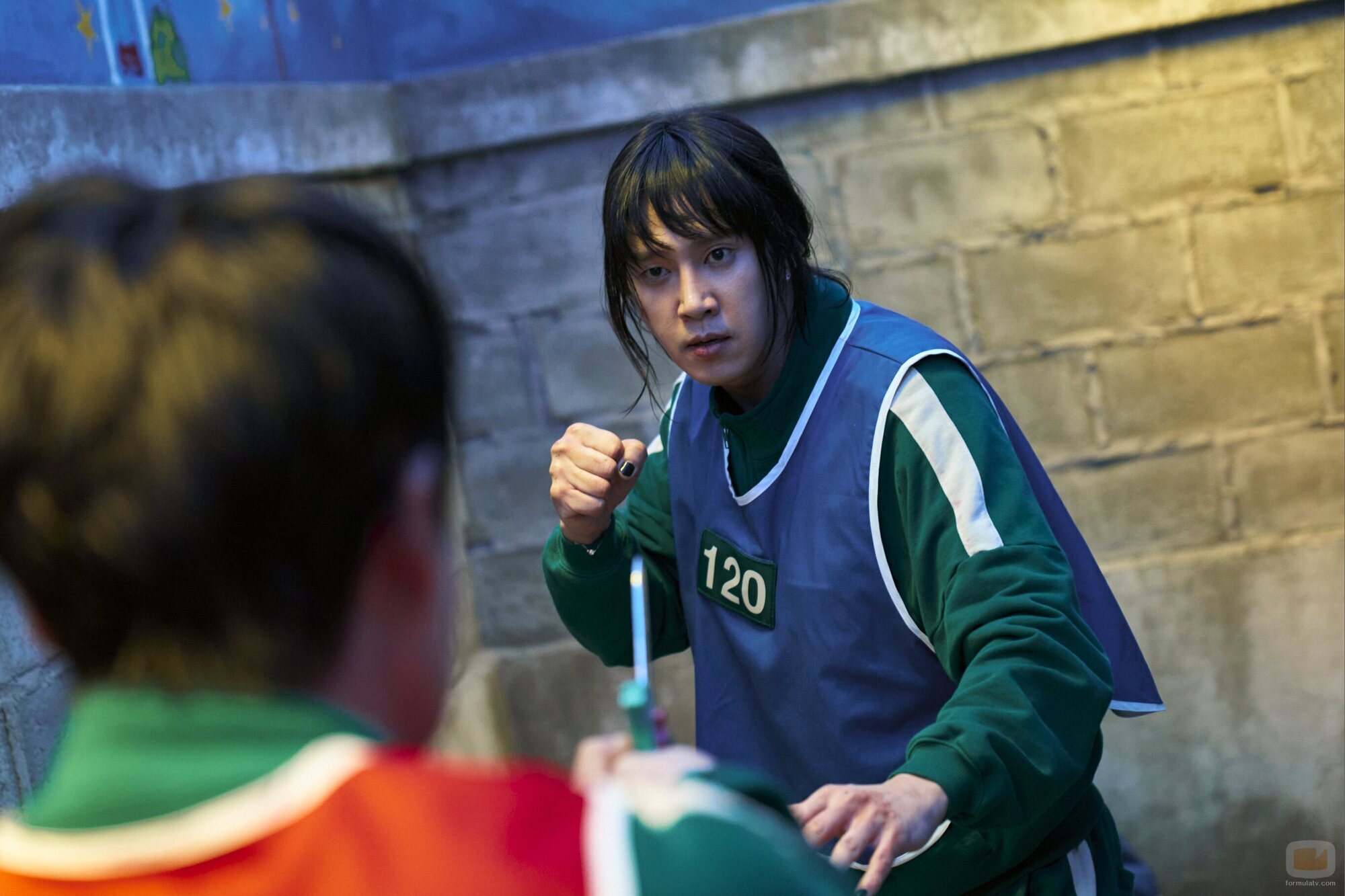 Sung-Hoon Park en el 3x02 de '????? (Ojing-eo Geim)'