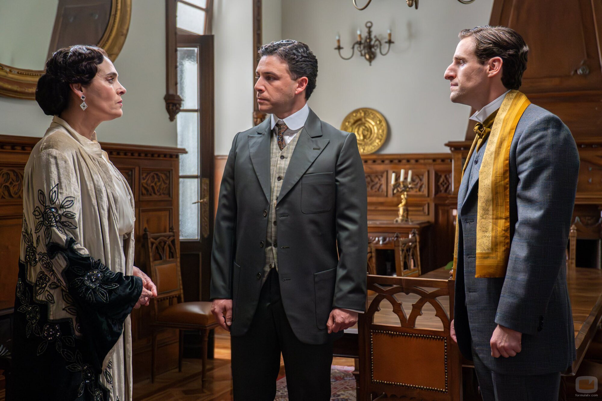 Enrique Fortún y Pepe Nufrio en 4x143 'Viernes 11 de julio de 2025' de 'La promesa'