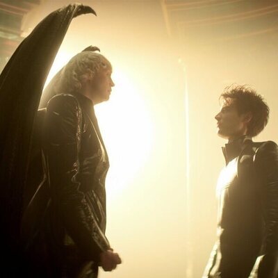 Gwendoline Christie y Tom Sturridge en 'Una esperanza en el infierno' de 'Sandman'