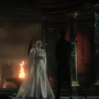 Gwendoline Christie en el 1x04 de 'Sandman'