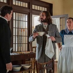 Carmen Flores y Ibrahim Al Shami J. en el 4x131 de 'La Promessa'