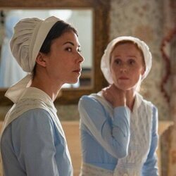 María Castro y Andrea Del Río en el 4x132 de 'La Promessa'