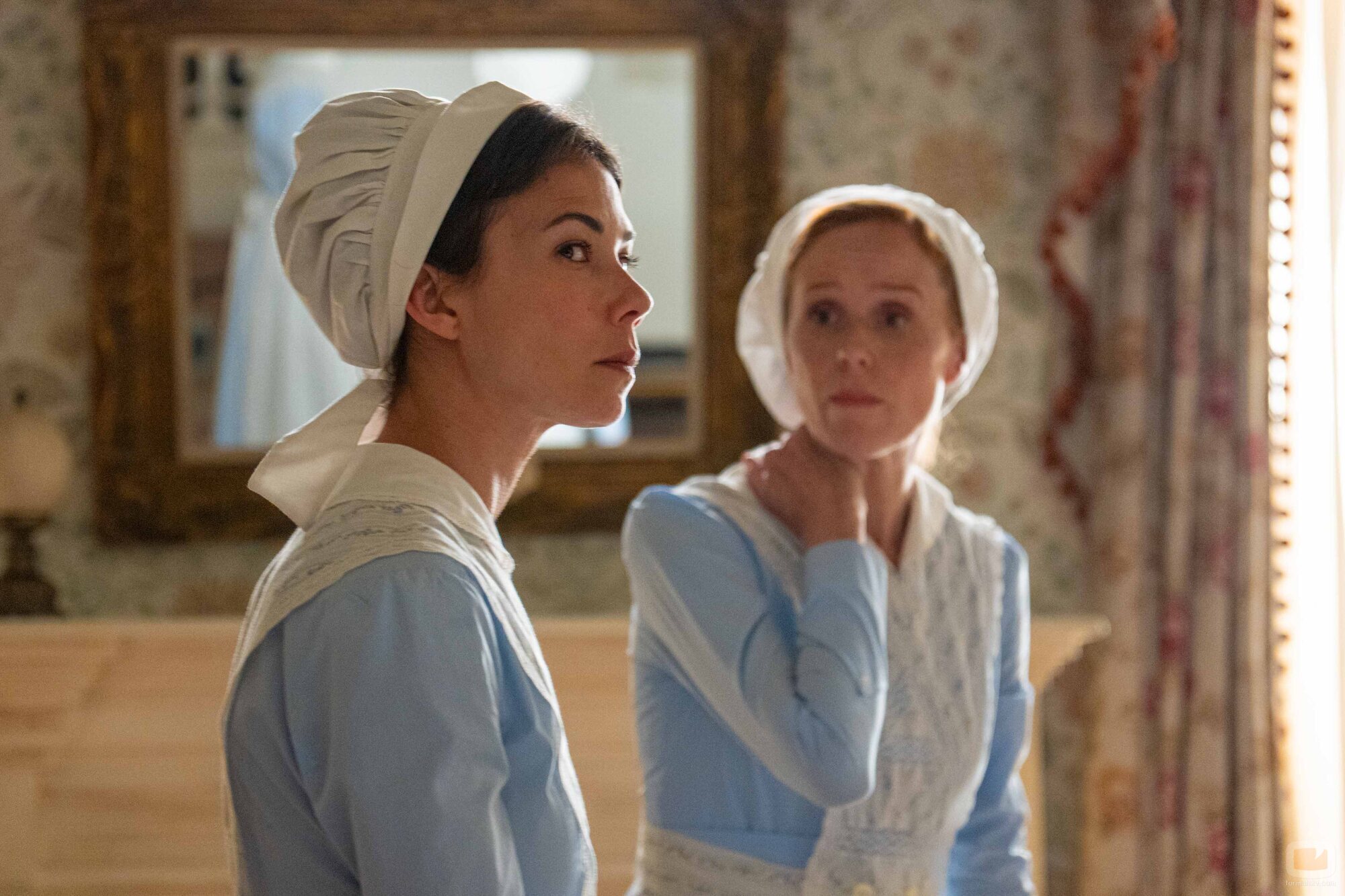 María Castro y Andrea Del Río en el 4x132 de 'La Promessa'