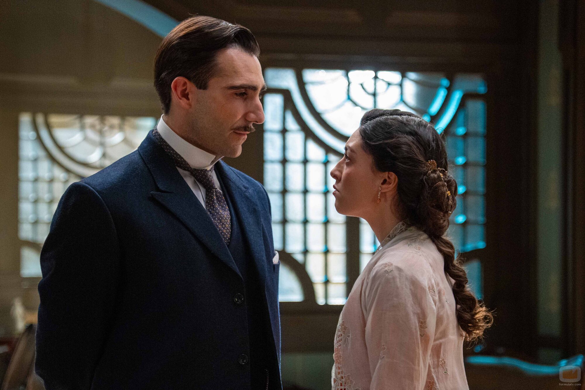 Guillermo Serrano y Marta Costa en 4x135 'Lunes 30 de junio de 2025' de 'La promesa'