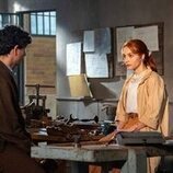 Álvaro Quintana y Sara Font en el 'Martes 1 de julio de 2025' de 'La Promessa'