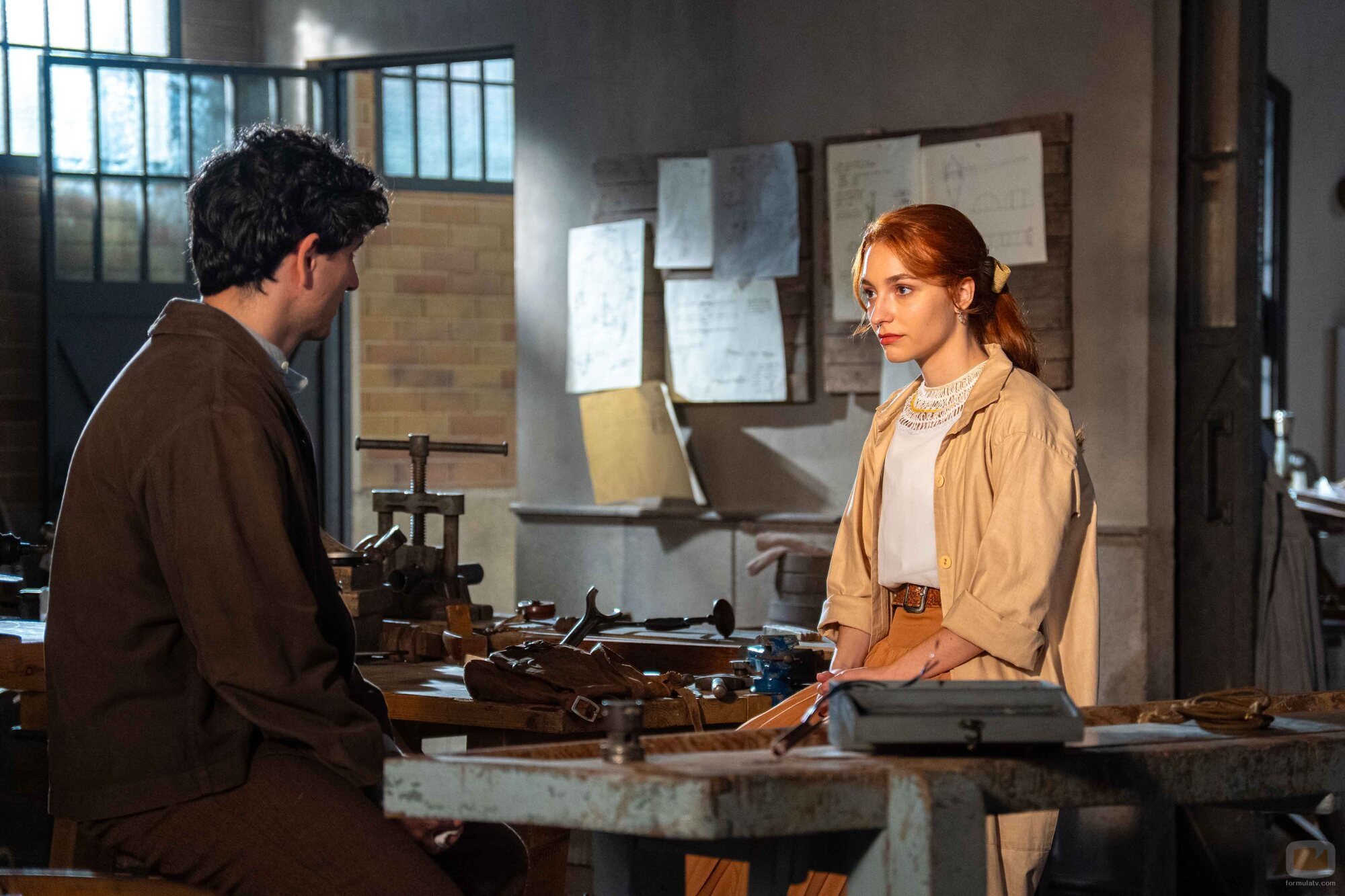 Álvaro Quintana y Sara Font en el 'Martes 1 de julio de 2025' de 'La Promessa'