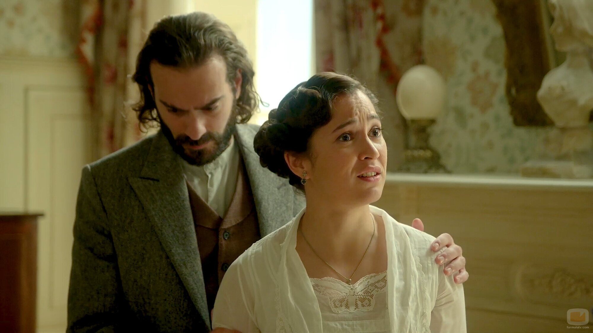 Carmen Asecas y Ibrahim Al Shami J. en 4x146 'Viernes 18 de julio de 2025' de 'La promesa'