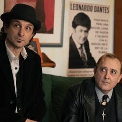 Carlos Areces y Julián Villagrán en el 1x02 de 'Superstar'