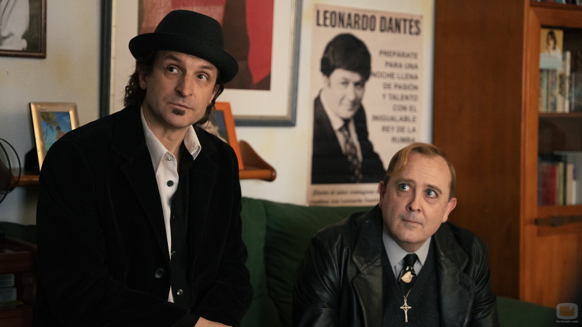 Carlos Areces y Julián Villagrán en el 1x02 de 'Superstar'