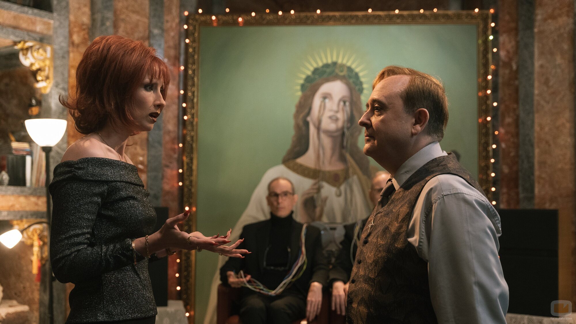 Carlos Areces y Ingrid García Jonsson en 'Loly Álvarez y Arlekin en la carretera podrida' de 'Superstar'