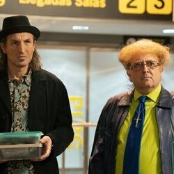 Carlos Areces y Julián Villagrán en la temporada 1 y el capítulo 05 de 'Superestar'