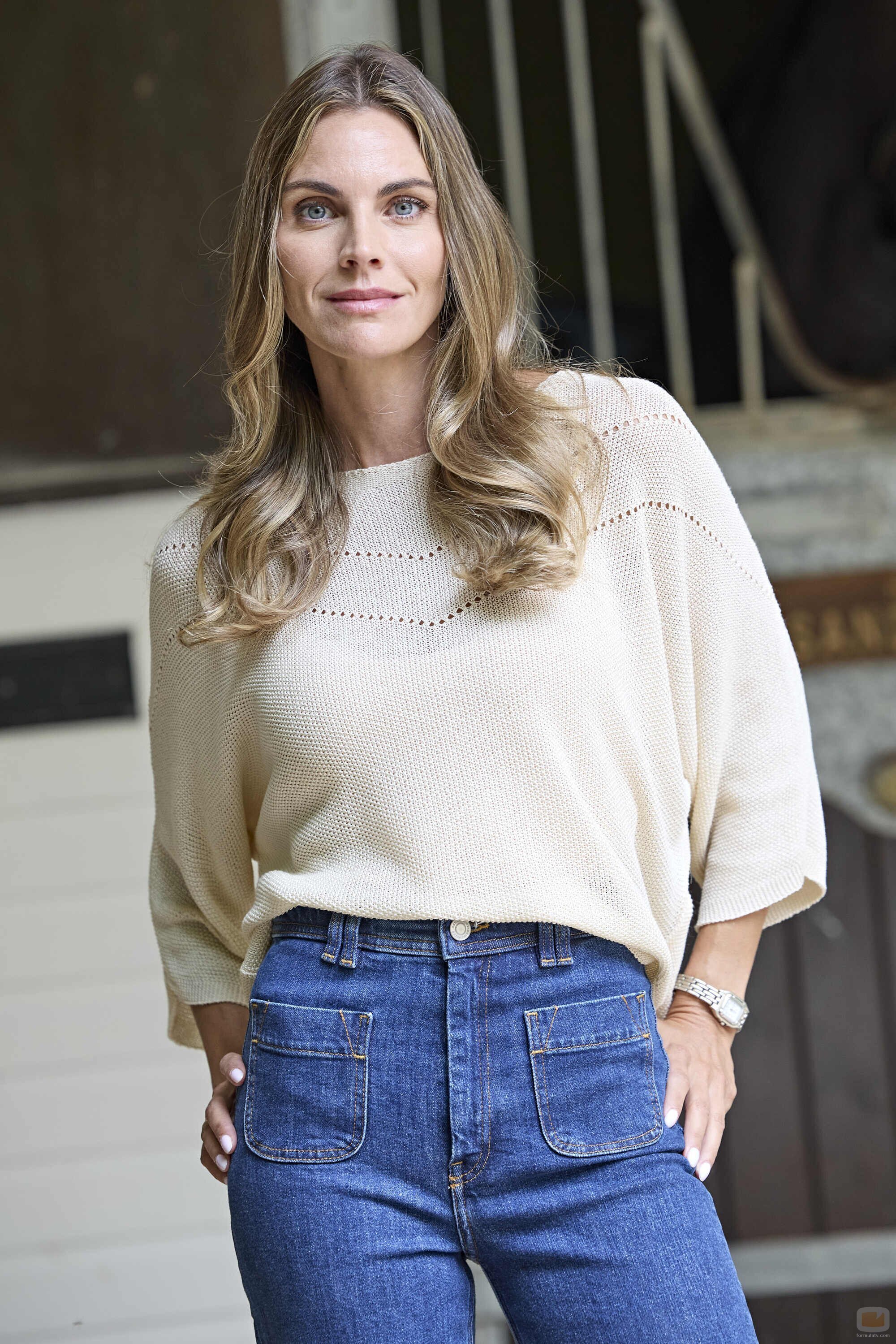 Amaia Salamanca, en la presentación de 'Pura Sangre'