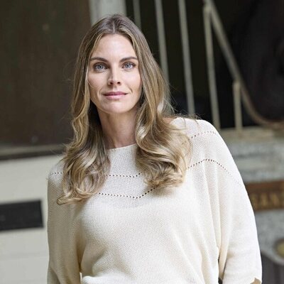 Amaia Salamanca, en la presentación de 'Pura Sangre'