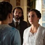 Carmen Asecas y Ibrahim Al Shami J. en la temporada 4 y el capítulo 151 de 'La promesa'