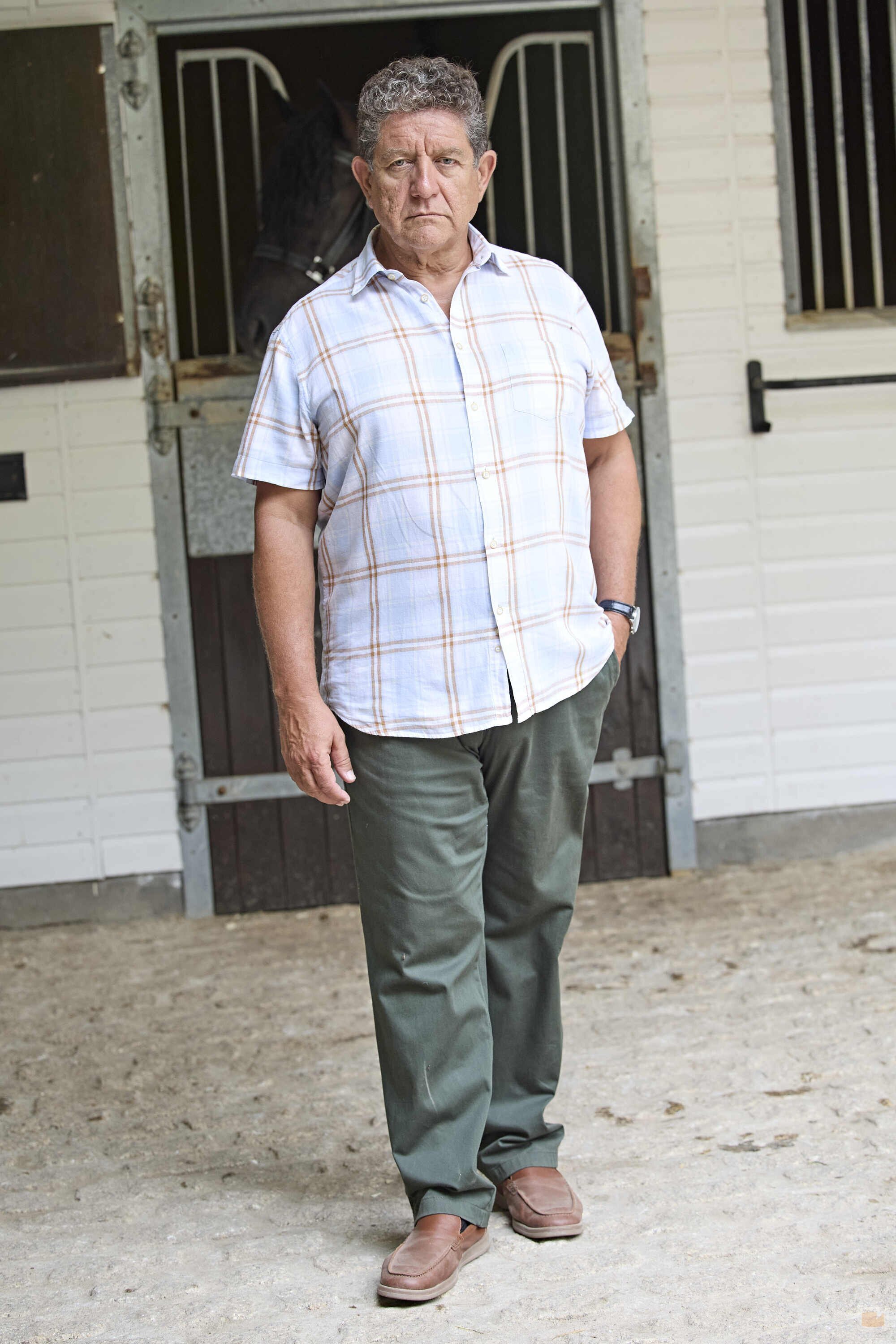 Pedro Casablanc, en la presentación de 'Pura Sangre'