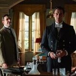 Xavi Lock y Guillermo Serrano en Capítulo 158 titulado 'Miércoles 6 de agosto de 2025' de 'La promesa'