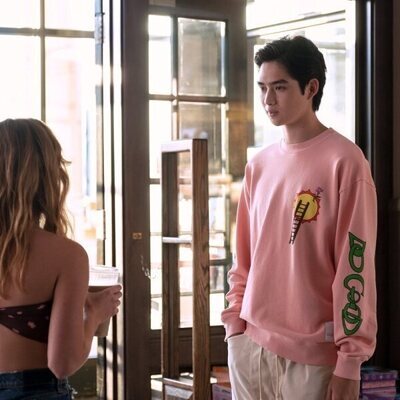 Escena de Sean Kaufman en 'Escena de amor' de 'The Summer I Turned Pretty'