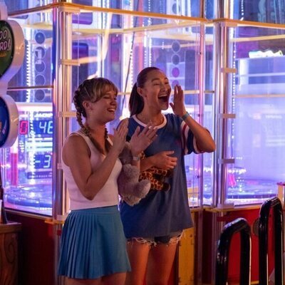 Lola Tung y Rain Spencer en 'Juego de amor' de 'The Summer I Turned Pretty'