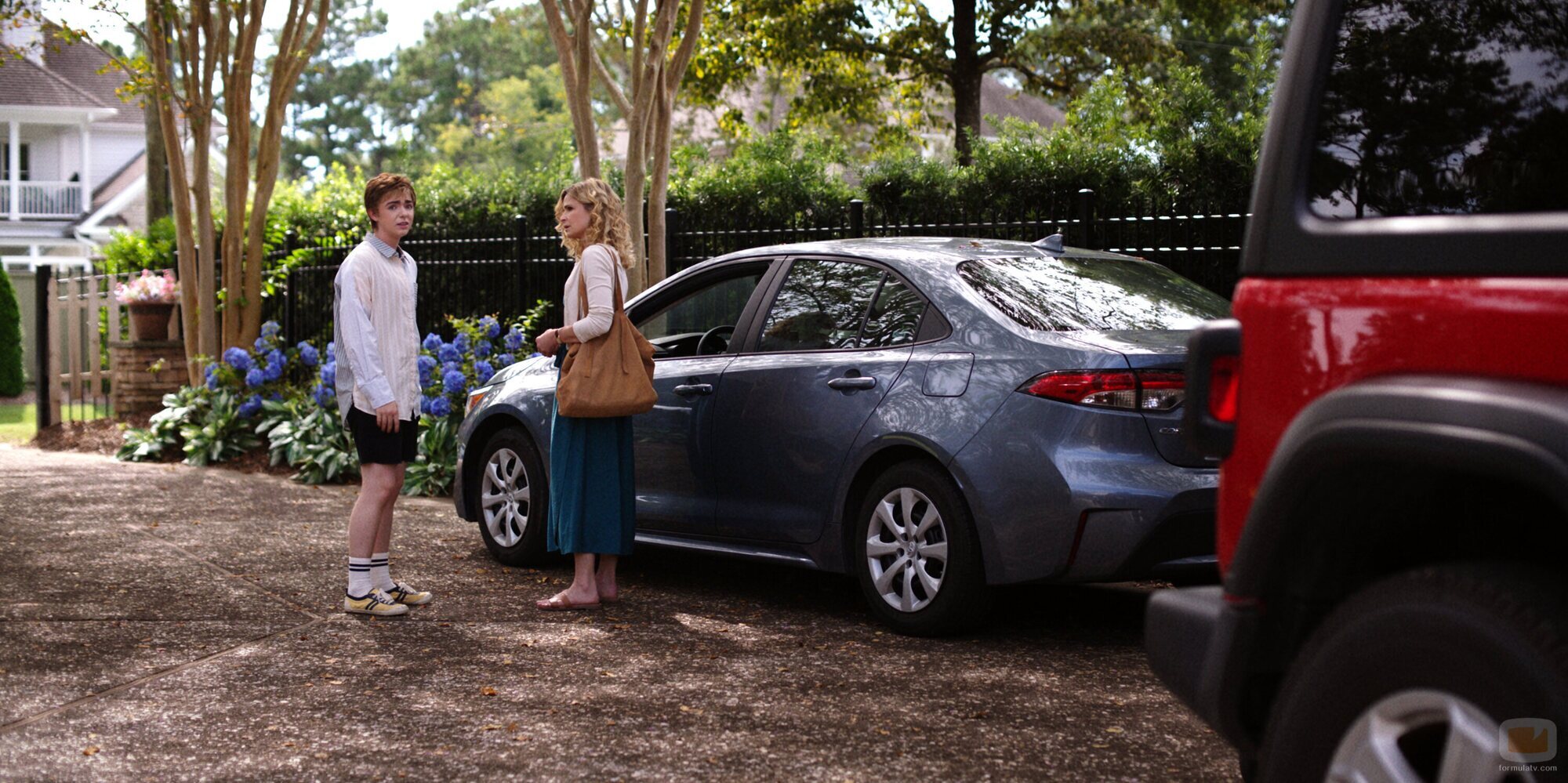 Kyra Sedgwick y Elsie Fisher en Capítulo 6 titulado 'Festival del amor' de 'El verano en que me enamoré'