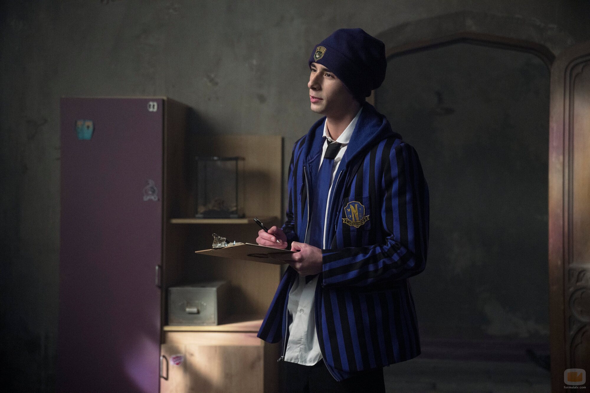 Georgie Farmer en la temporada 2 y el capítulo 01 de 'Miércoles'