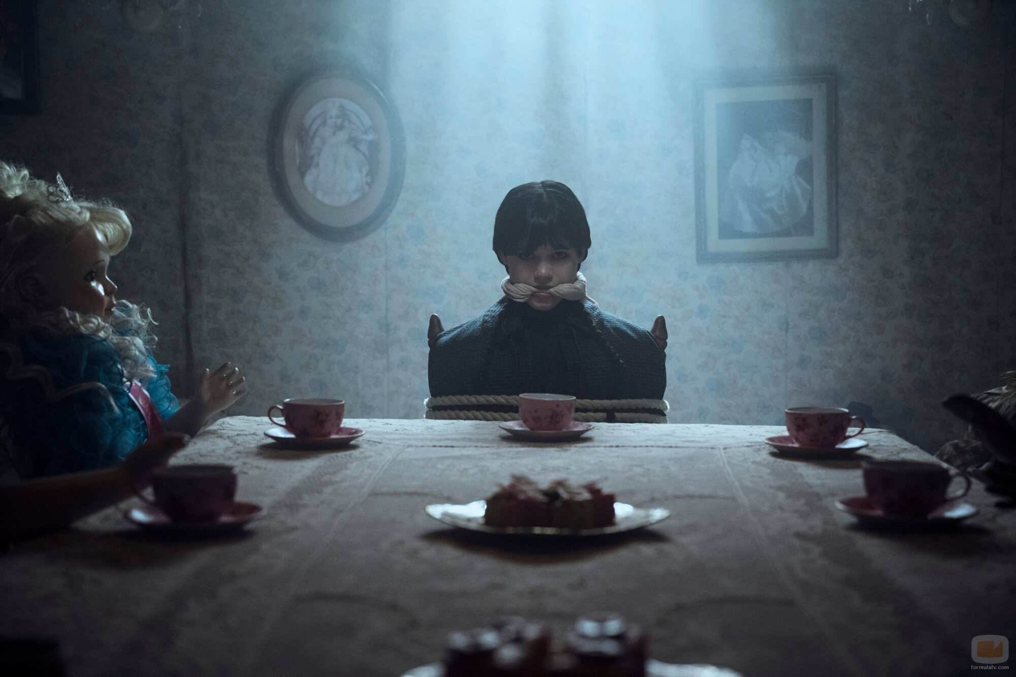 Still de Jenna Ortega en 'La vuelta a la tristeza' de 'Miércoles'