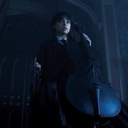 Foto de Jenna Ortega en el 2x01 de 'Miércoles'