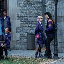 Emma Myers en el 2x02 de 'Miércoles'