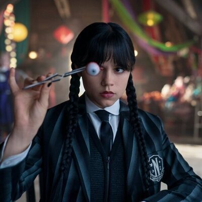 Jenna Ortega en 'La llamada de la tristeza' de 'Wednesday'