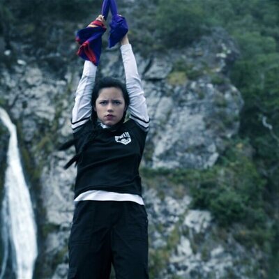 Escena de Jenna Ortega en 'La llamada de la tristeza' de 'Wednesday'