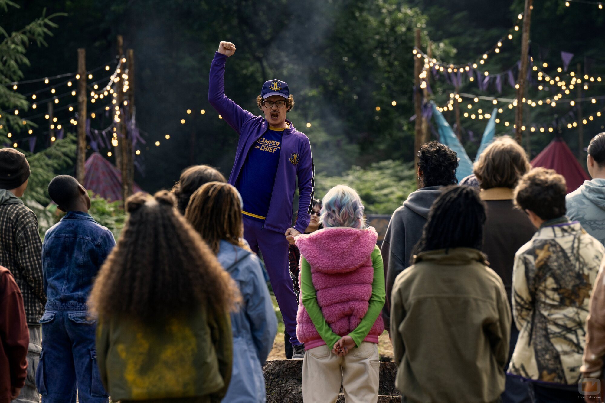 Steve Buscemi en 'La llamada de la tristeza' de 'Wednesday'