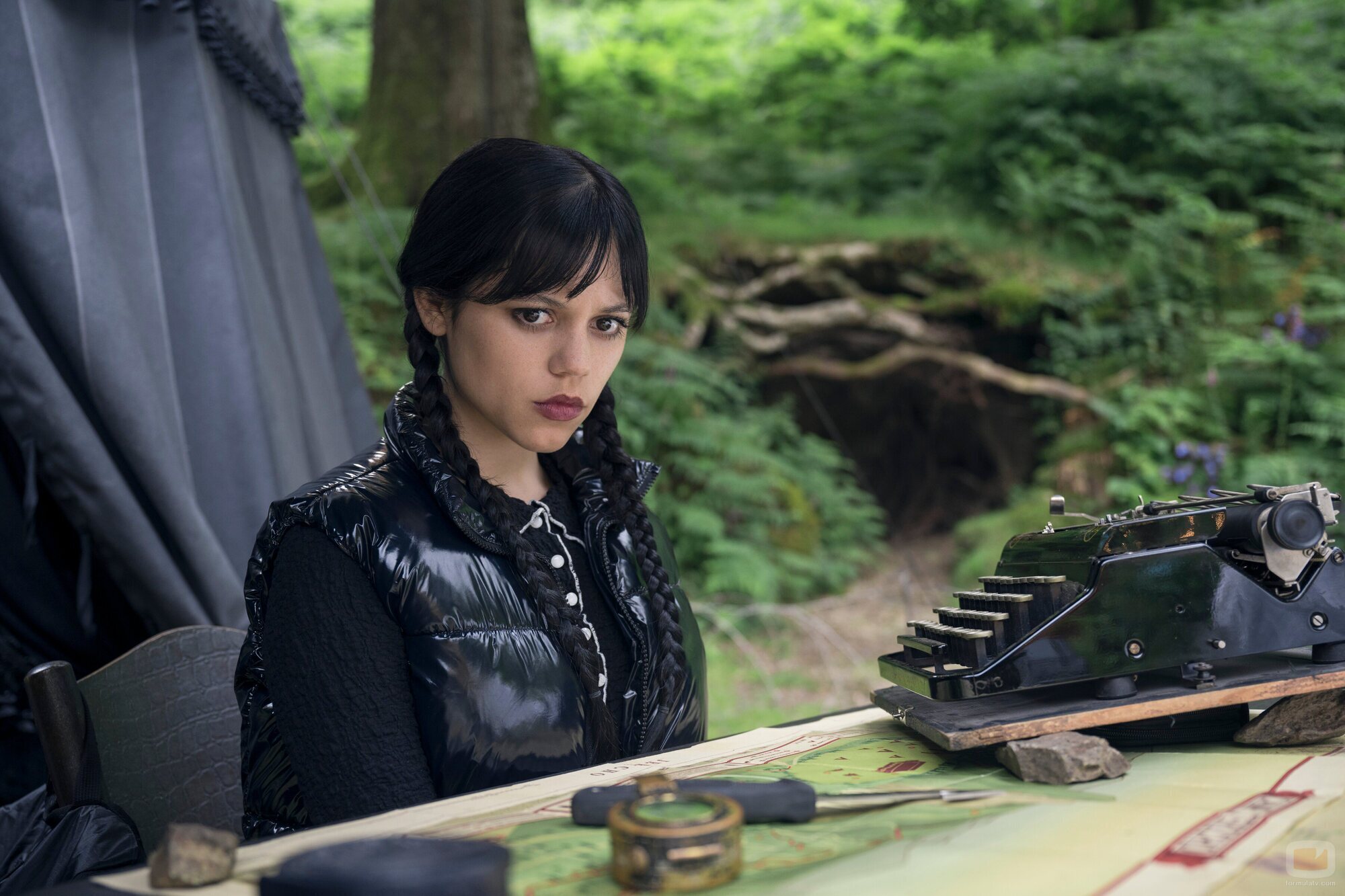 Foto de Jenna Ortega en el 2x03 de 'Wednesday'