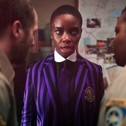 Joy Sunday en el 2x04 de 'Miércoles'