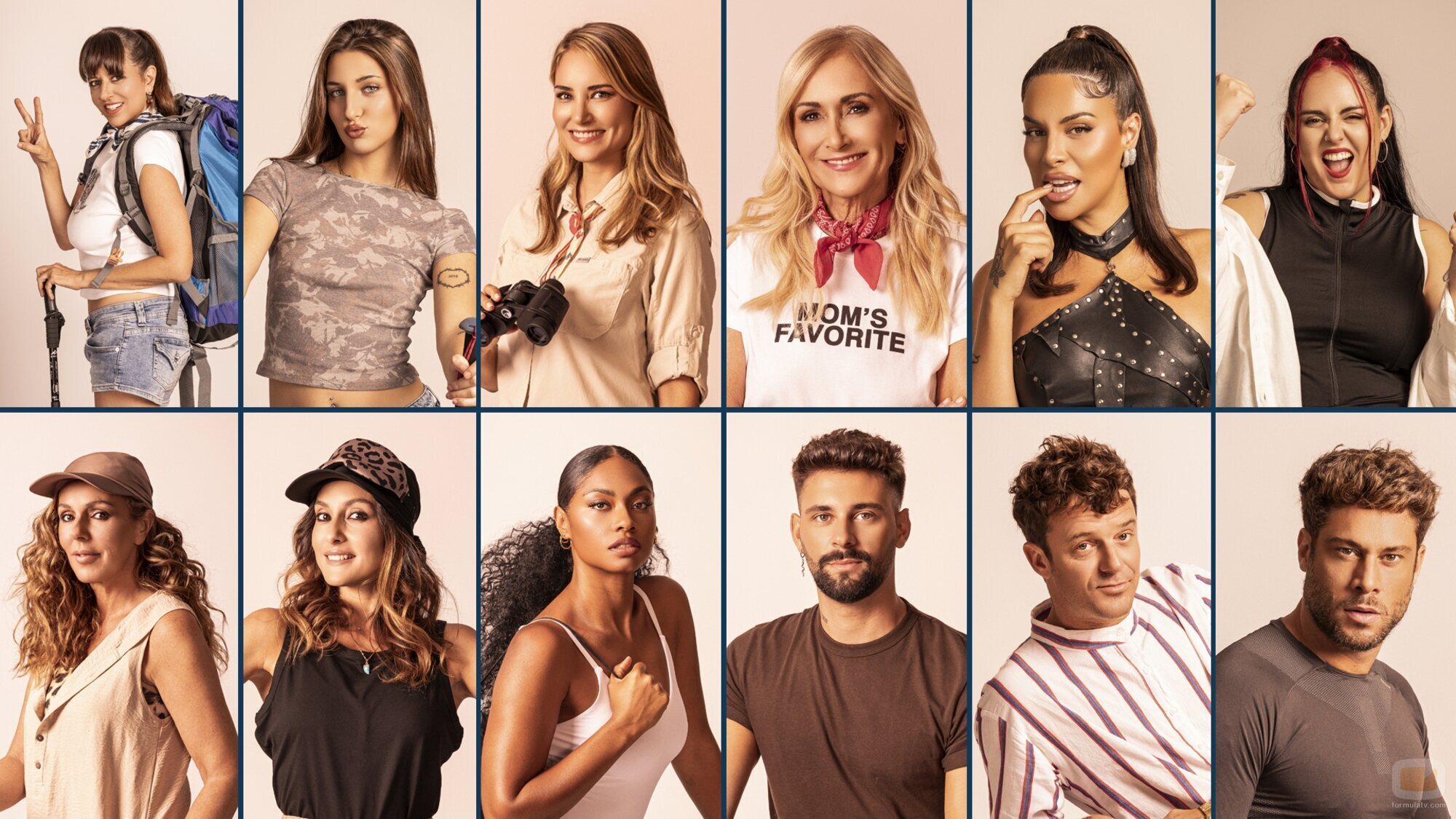 Los concursantes de 'Hasta el fin del mundo', el reality de La 1