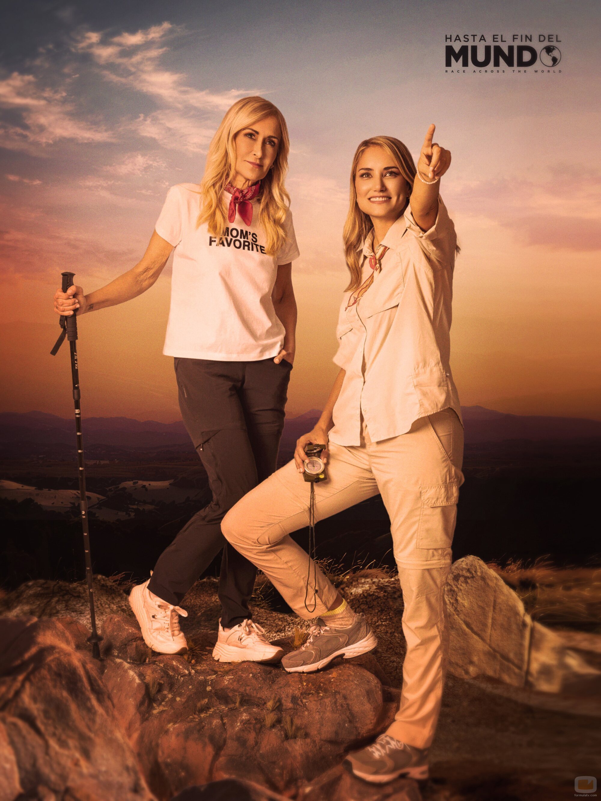 Cristina Cifuentes y Alba Carrillo, concursantes de 'Hasta el fin del mundo'