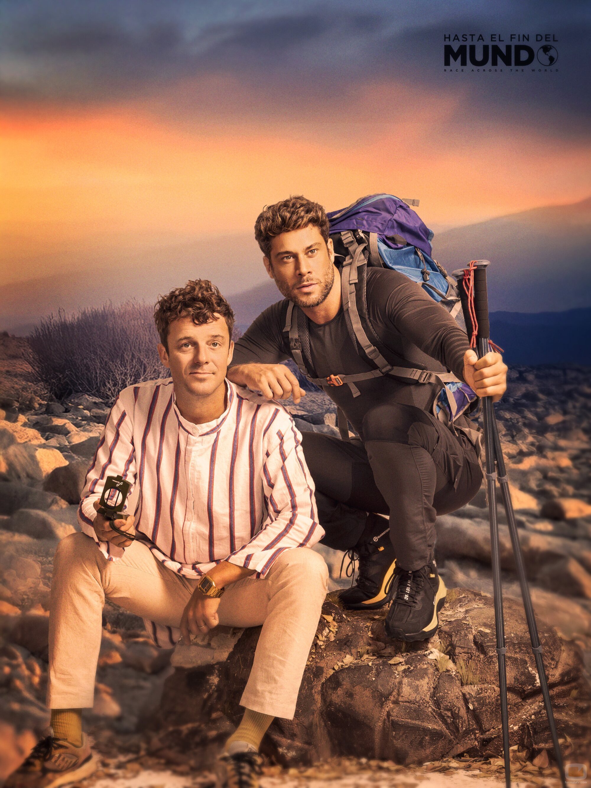 Aldo Comas y José Lamuño, concursantes de 'Hasta el fin del mundo'