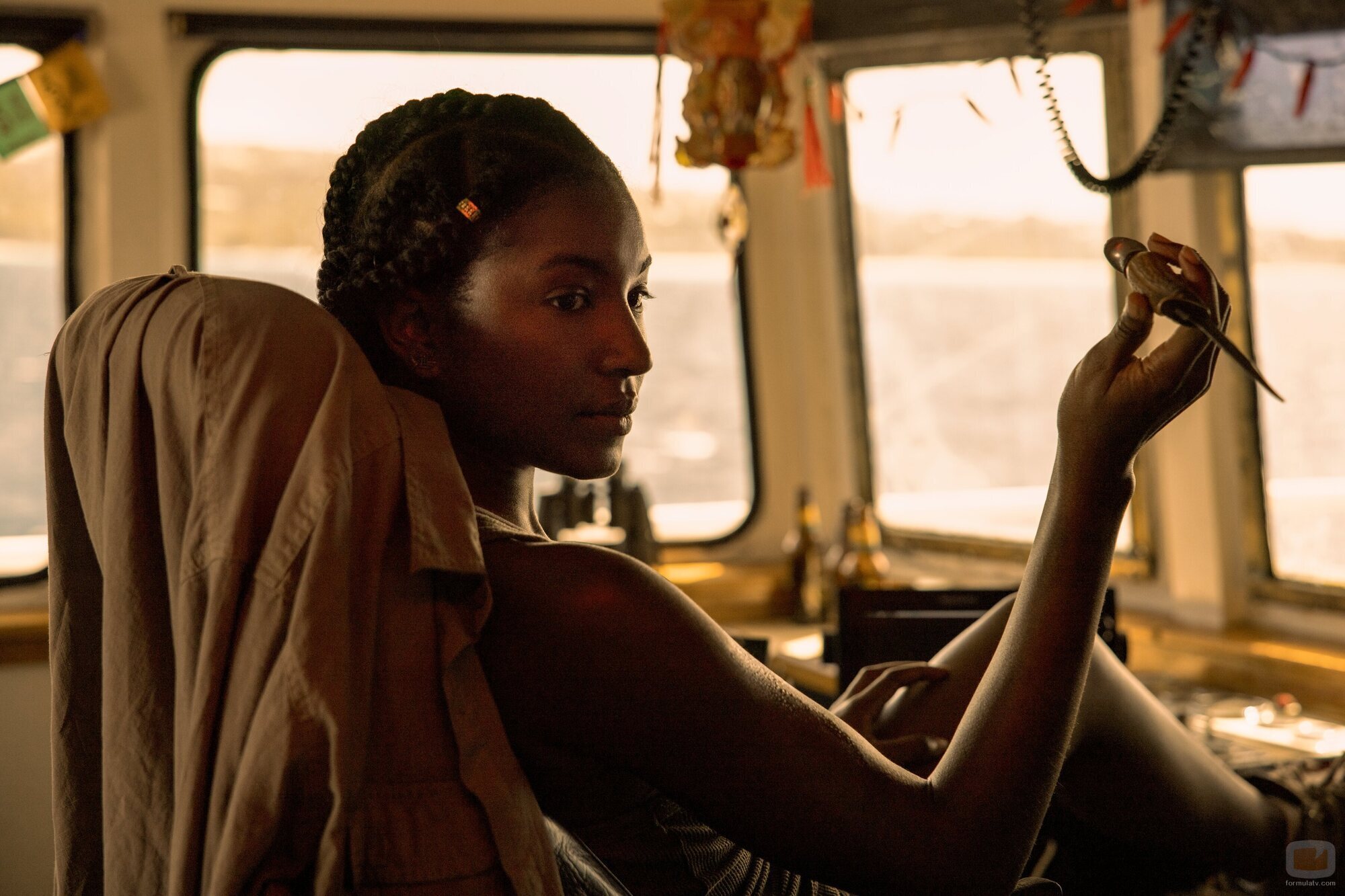 Carlacia Grant en la temporada 2 y el capítulo 01 de 'Outer Banks'