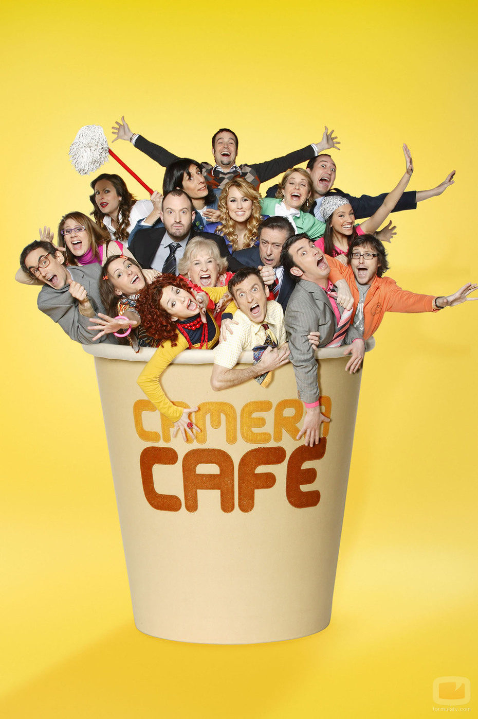 Foto promocional de 'Camera Café', la comedia diaria de Telecinco